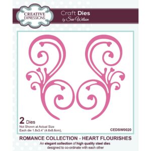 Sue Wilson - Heart Flourishes Craft Die