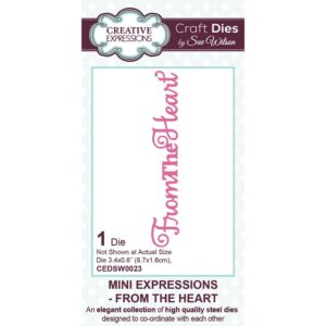 Sue Wilson - From The Heart Craft Die
