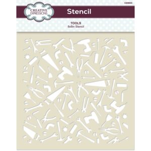 Creative Expressions Tools 8x8" Stencil