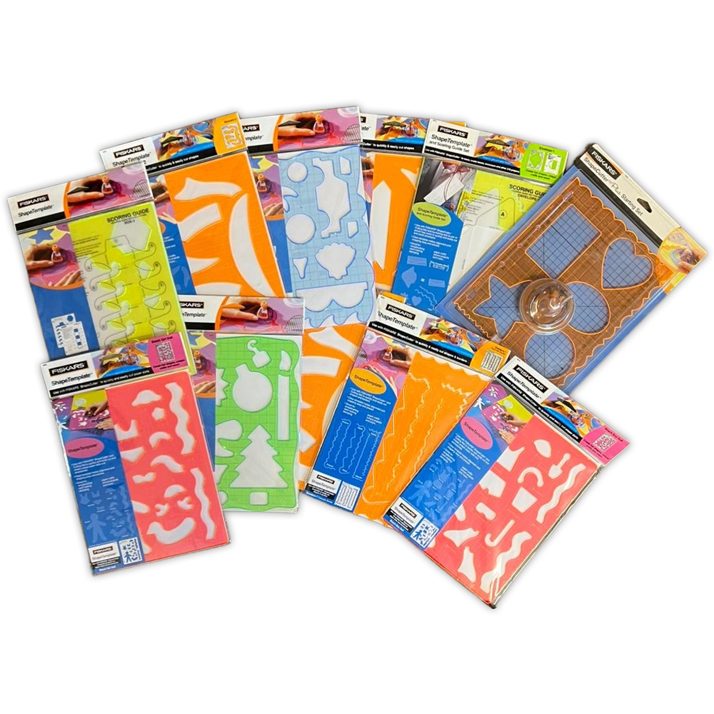 Fiskars ShapeCutter Plus Starter Set Bundle