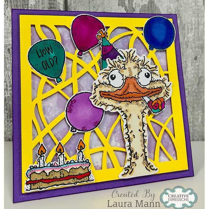 Woodware Time To PARTY 8x8