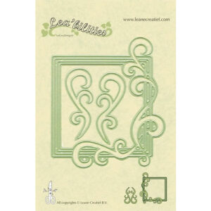 Lea-bilities Cutting and Embossing Die - Frame Square Curve