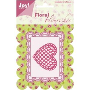 Joy Craft Floral Flourishes - Lattice Heart