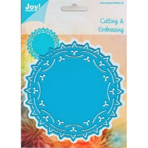 Joy Crafts Cutting & Embossing Stencil - Round nr.3