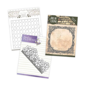 Brocante Christmas Frames & Floral Borders Cutting Die Bundle