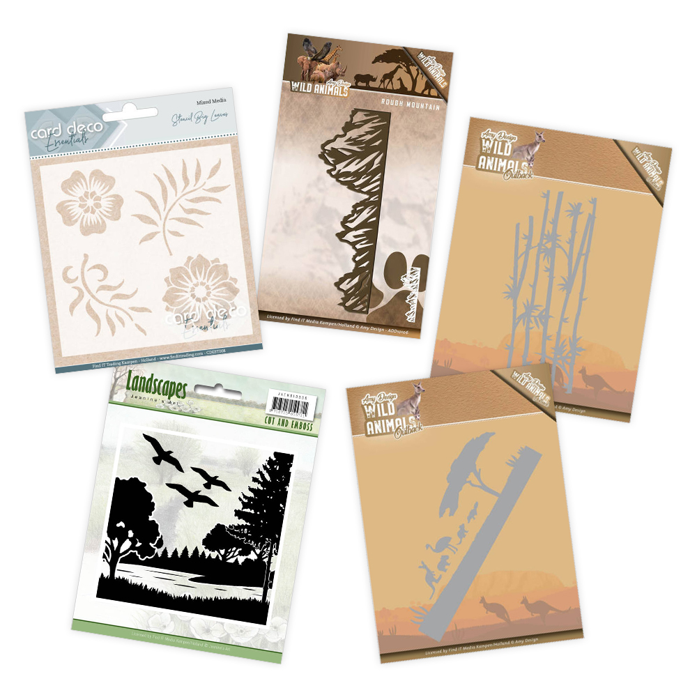 Jeanine's Art Landscape & Amy Designs Nature Crafting Bundle