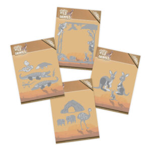 Amy Design Wild Animals Koala Frame, Kangaroo, Crocodile, Emu & Wombat set