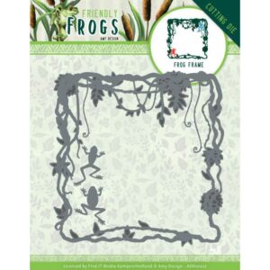 Amy Design Friendly Frogs Cutting Die - Frog Frame