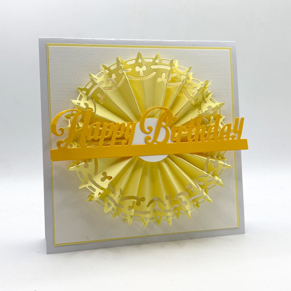 Joy Crafts Cutting & Embossing Stencil - Round nr.3