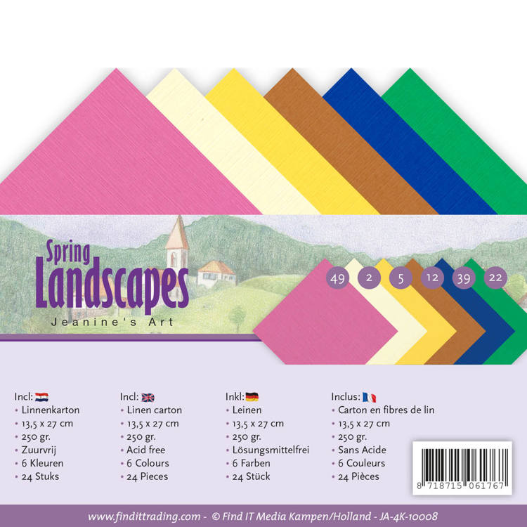 Amy Design Scenery and Spring Landscapes Card set - Image 4