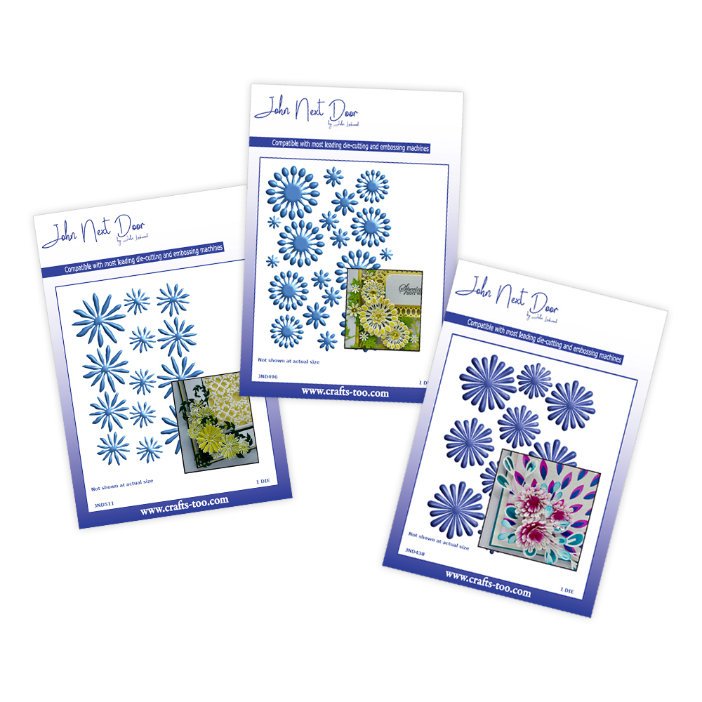 John Next Door Tatty Gerbera, Zora Flowers & Anastasia Flower set