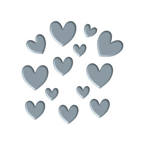 Presscut Basics Collection - Charm Hearts
