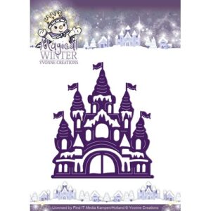 Yvonne Creations Magical Winter Cutting Die - Castle