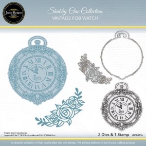 Jamie Rodgers Crafts Vintage Fob Watch Stamp & Die Set