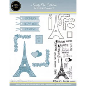 Jamie Rodgers Crafts Parisian Romance Stamp & Die Set