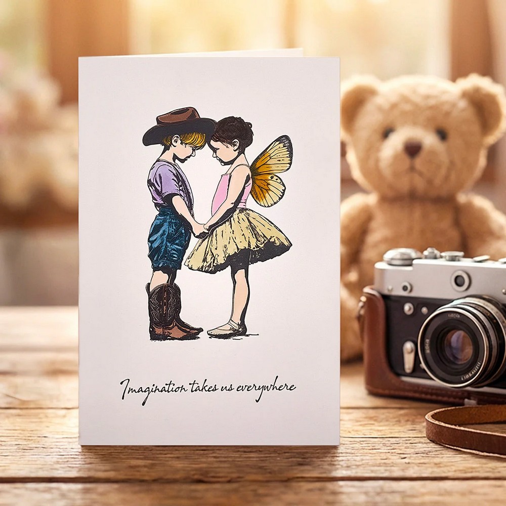 Cosmic Shimmer Imagination Pre Cut Rubber Stamp Set by Andy Skinner