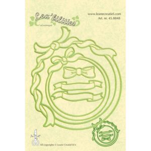 Lea-bilities Cutting and Embossing Die - Frame Circle Ribbons