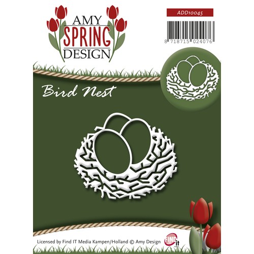 Amy Design Spring Cutting Die - Bird Nest