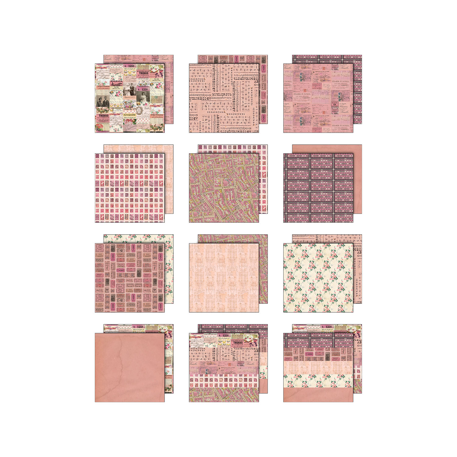 Tim Holtz Idea-ology - Palette Collection: Pink (8