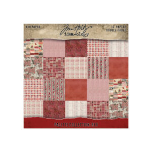 Tim Holtz Idea-ology - Palette Collection: Red (8"x8")
