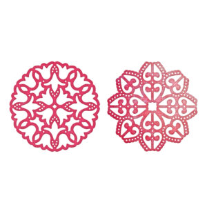 Cheery Lynn Mini Super Doily Duo – Dutch Daisy & Deutschland set