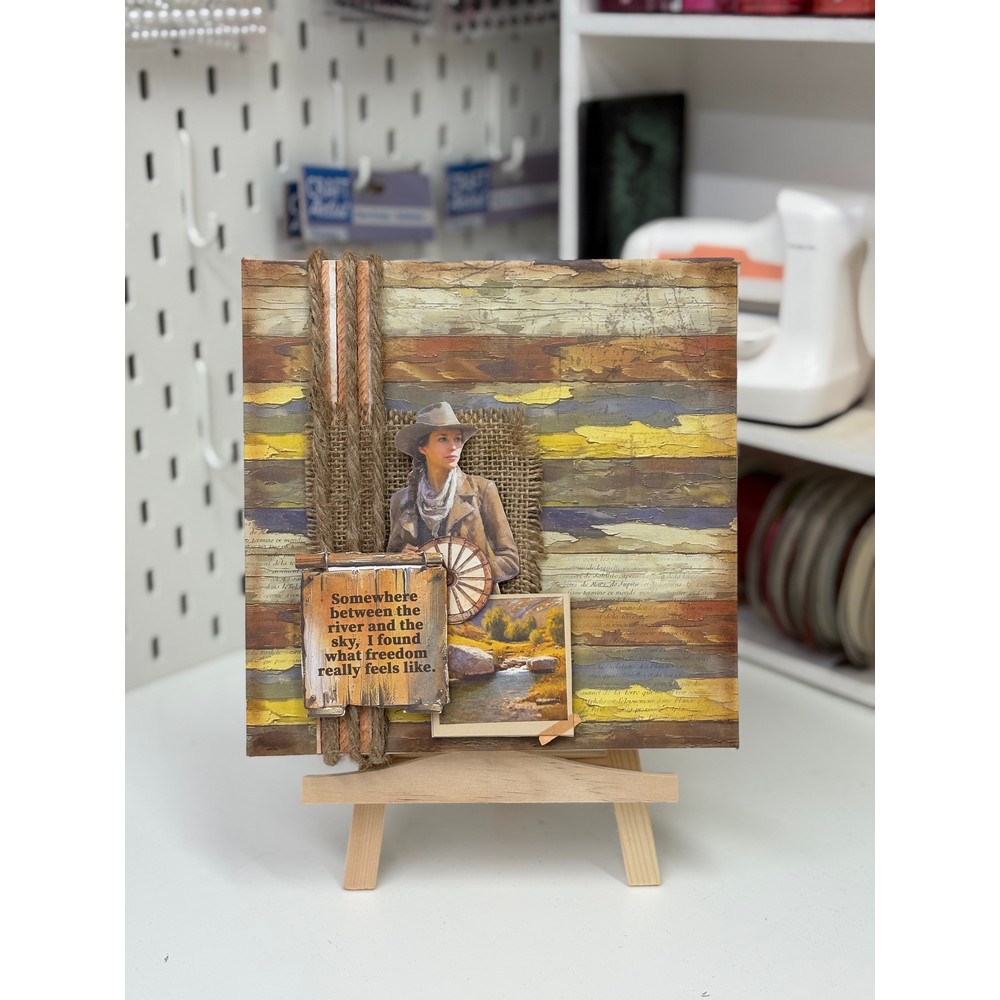 Ciao Bella Paper - Ephemera Book Yellowstone A4