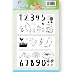 Jeanine's Art Young Animals Clear Stamp