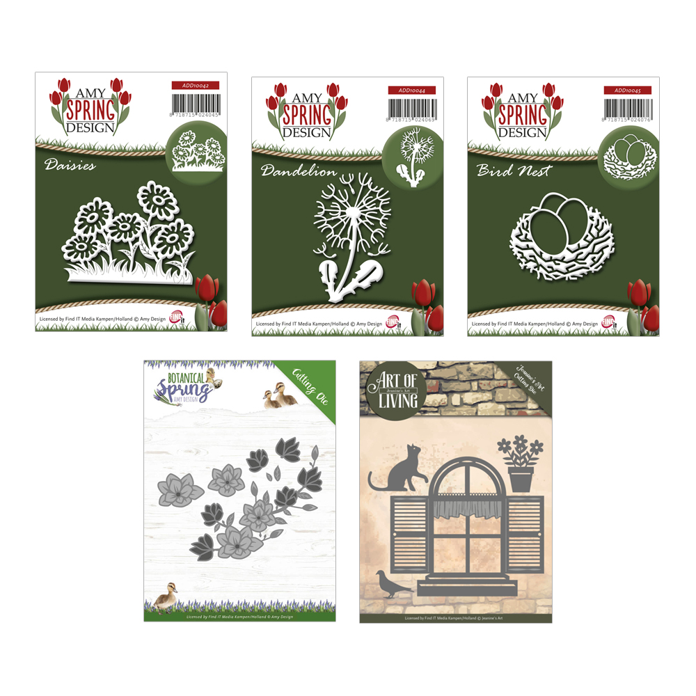 Springtime Home & Garden Cutting Die Bundle Option #2