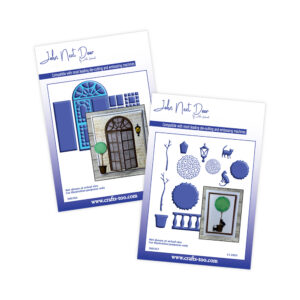 John Next Door French Windows & Topiary Trees Die Bundle