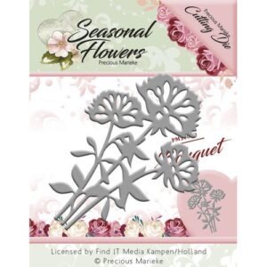 Precious Marieke Seasonal Flowers Cutting Die - Bouquet
