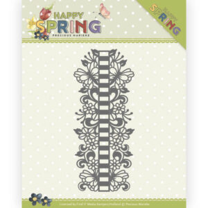 Precious Marieke Happy Spring Cutting Die - Ribbon Border