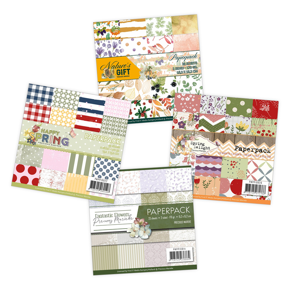 Precious Marieke Spring Paper Pack Bundle