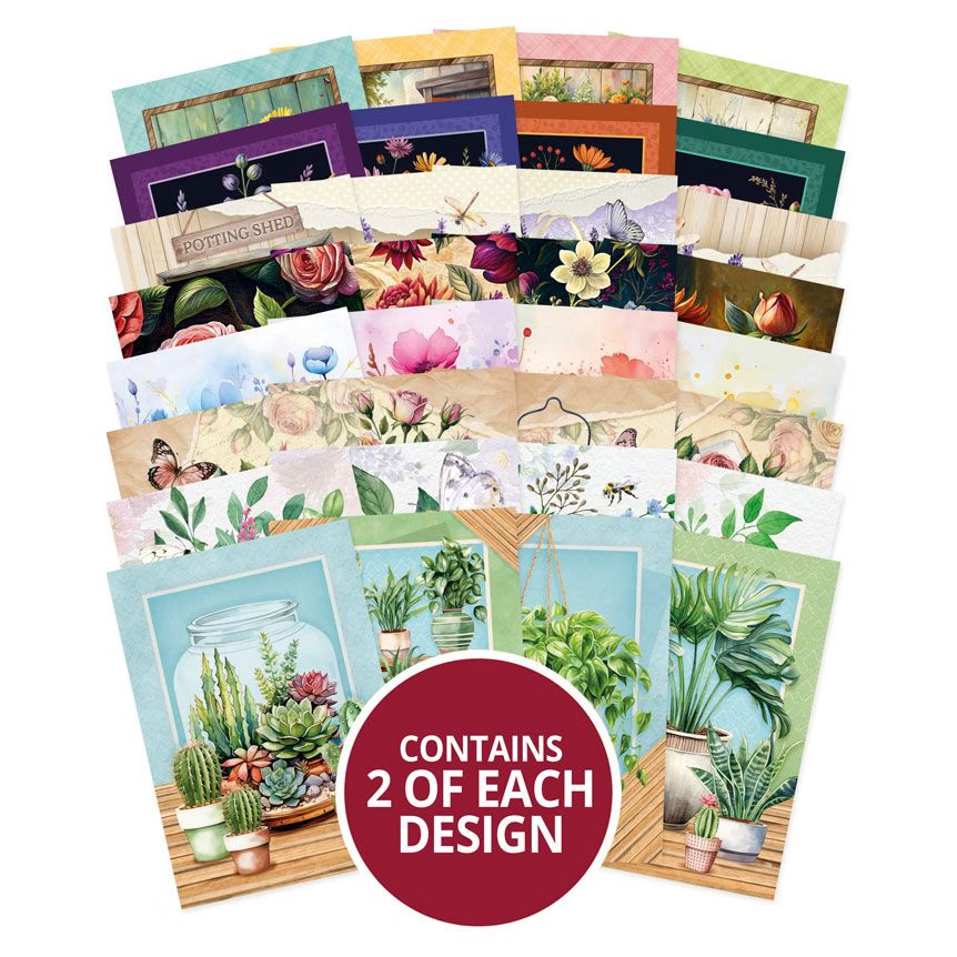 Floral Waterfalls Speciality Pocket Pad