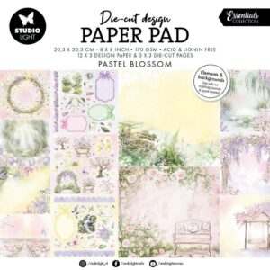Studio Light Essentials Designer Paper Pad Paper & Elements Pastel Blossom