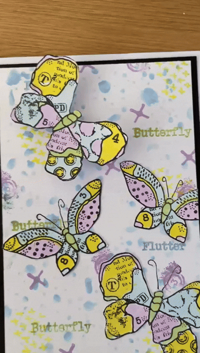 Card Spinners 10 pack Assorted Colours