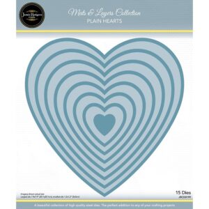 Jamie Rodgers Crafts Plain Hearts Die Set