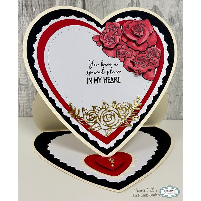 Jamie Rodgers Crafts Plain Hearts Die Set