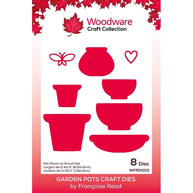 Woodware Garden Pots Craft Dies