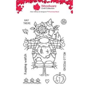 Woodware Scarecrow Norman A6 Clear Stamp Set