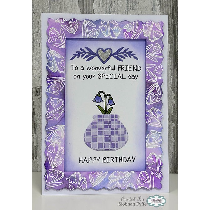 Woodware Just To Say A6 Clear Stamp Set - Image 2