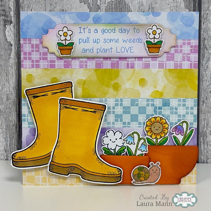 Woodware Just To Say A6 Clear Stamp Set - Image 3