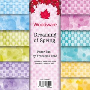 Woodware Dreaming of Spring 140gsm Paper Pad