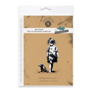 Cosmic Shimmer Best Friends Pre Cut Rubber Stamp Set by Andy Skinner