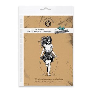 Cosmic Shimmer Little Moments Pre Cut Rubber Stamp Set by Andy Skinner