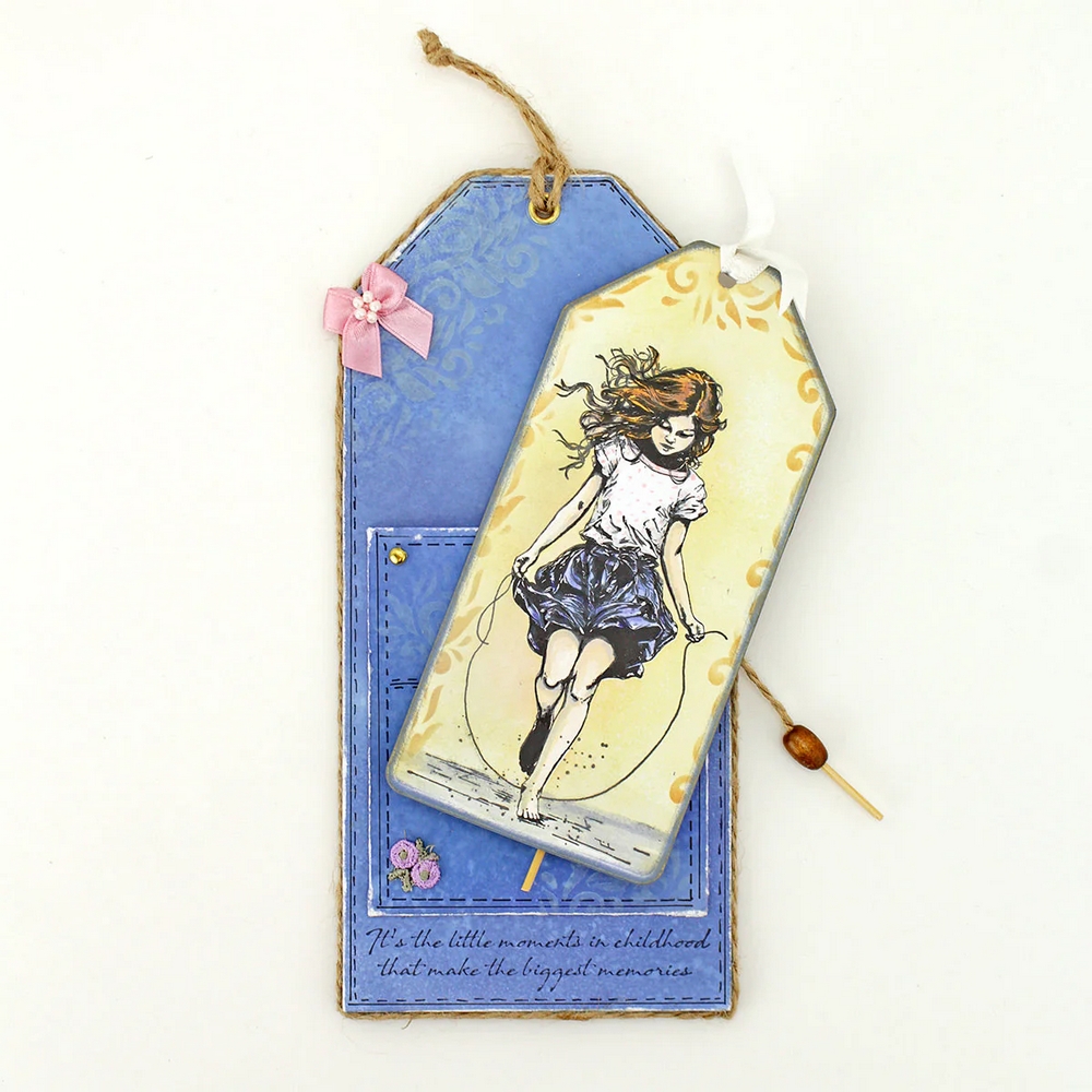 Cosmic Shimmer Little Moments Pre Cut Rubber Stamp Set by Andy Skinner