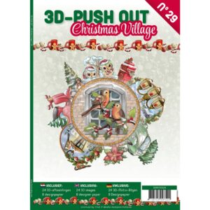 Find It Media 3D Push Out Book 29 - Christmas Village