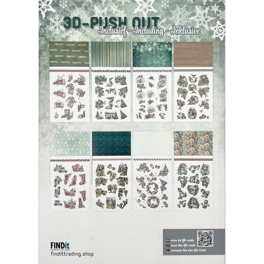 Find It Media 3D Push-Out Book 49 - Enchanting Christmas