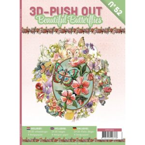 Find It Media 3D Push-Out Book 52 - Beautiful Butterfly