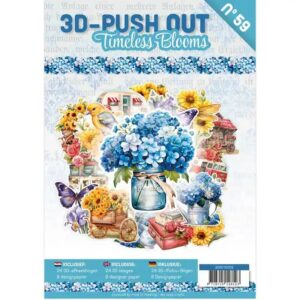Find It Media 3D Push-Out Book 59 - Timeless Blooms