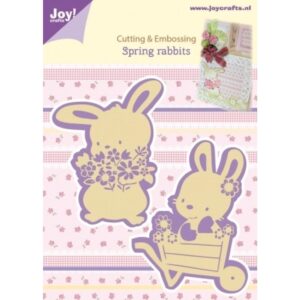 Joy! Crafts Cutting & Embossing Die - Spring Rabbits